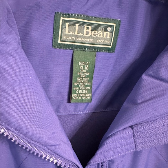 NWT L.L. Bean Girls Coat - XL - Picture 3 of 5